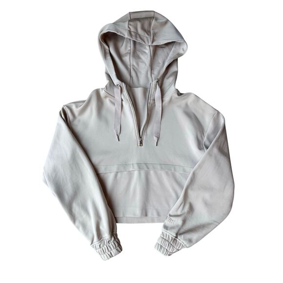 Ivy Park Athleisure Satin Crop Hoodie Size M - Picture 6 of 12